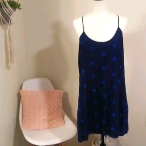 Old Navy Blue strapless dress Size XL